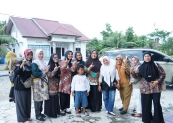 PKK Langkat Lakukan Pembinaan UP2K di Desa Tanjung Pasir Jelang Penilaian Tingkat Provinsi