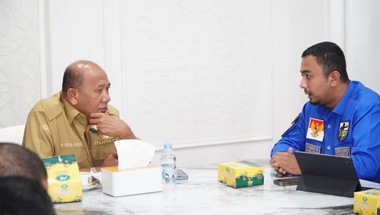 Syah Afandin Terima Pengurus KNPI Langkat, Dorong Musda Jadi Ajang Konsolidasi Pemuda