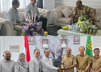 PT PLN Indonesia Power UBP Pangkalan Susu Lakukan Silahturahmi ke Kantor Bupati Langkat