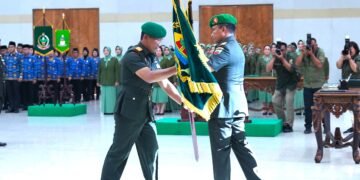 Kodam I/BB Gelar Tradisi Korps dan Sertijab Sejumlah Pejabat