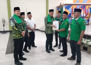 Wakil Bupati Palas Hadiri Pelantikan PC GP Ansor Kabupaten Palas Masa Khidmat 2025-2029.