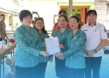 Ketua TP PKK Karo Laksanakan Monitoring Desa Percontohan Pelaksana 10 Program Pokok PKK Tahun 2025