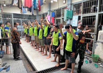 Polres Palas Gelar Razia Gabungan Rutan Kelas IIB Sibuhuan