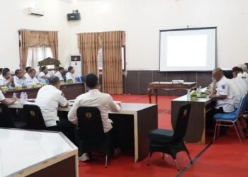 Bupati Palas Pimpin Rapat Percepatan SPI KPK di Kabupaten Palas