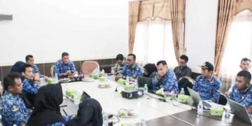 Wakil Bupati Palas Pimpin Rapat Finalisasi Data Asistensi Perhitungan IKS Kabupaten Palas Tahun 2025