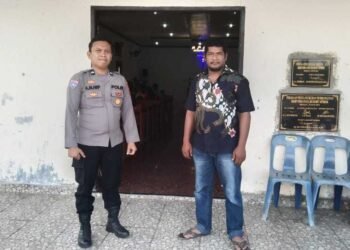 Rutin Laksanakan Pam Rumah Ibadah, Polsek Barteng Wujudkan Kegiatan Ibadah yang Aman dan Kondusif