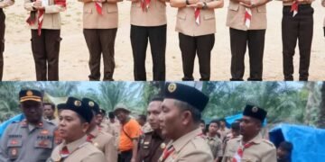 PMA Resmi Membuka Perkemahan Pramuka Santri Kwarcab Gerakan Pramuka Palas dalam Rangka HSN 2025