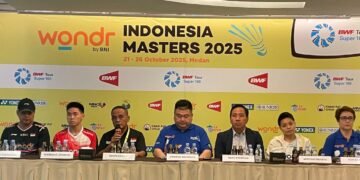 232 Atlet Bulutangkis dari 15 Negara Bertarung di Wondr By BNI Indonesia Masters 2025
