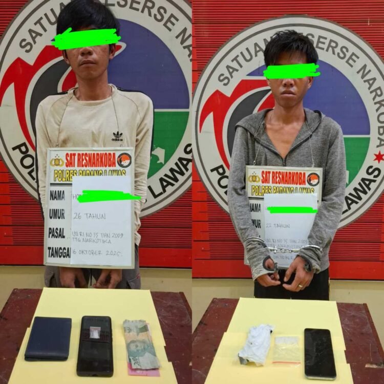 Satresnarkoba Polres Palas Ringkus Pengedar Sabu Pakai Tekhnik Undercover