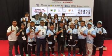 Sambo Sumut Penuhi Target 3 Emasas, 5 Perak dan 3 Perunggu di PON Bela Diri
