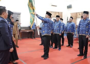 Dewan Pengurus Korpri Kabupaten Palas Masa Bhakti 2025-2030. Resmi Dikukuhkan Korpri Provinsi Sumatera Utara