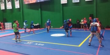 Wushu Sumut Adaptasi Arena Pertandingan