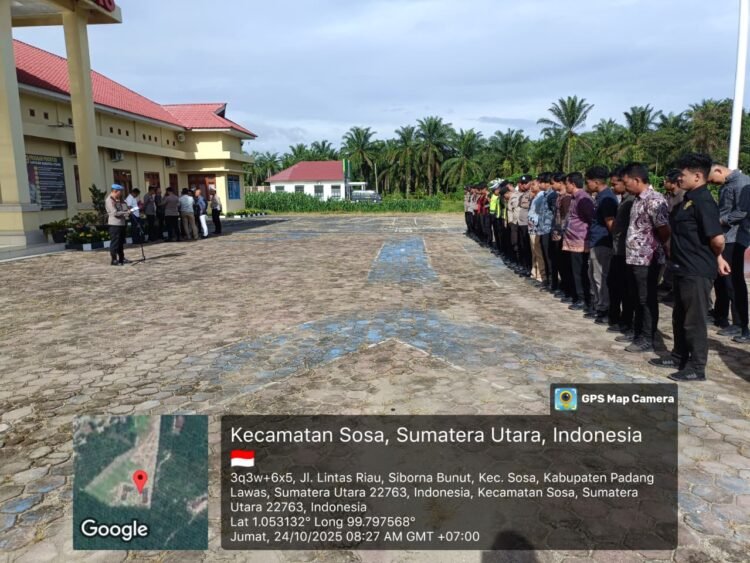 Arahan Dari Kasi Propam Polres Padang Lawas