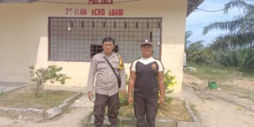 Patroli dan Tatap Muka, Cara Bhabinkamtibmas Polsek Barumun Jaga Kamtibmas di Wilayah Hukumnya