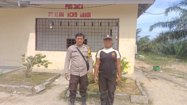 Patroli dan Tatap Muka, Cara Bhabinkamtibmas Polsek Barumun Jaga Kamtibmas di Wilayah Hukumnya