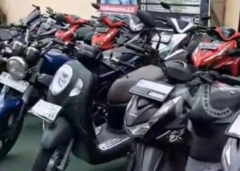 Polsek Medan Timur Gerebek Rumah Penyimpanan Motor
