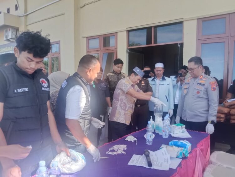 Hadiri Pemusnahan Barang Bukti Narkotika: Ketua DN Palas: Langkah Penting Lindungi Generasi Muda