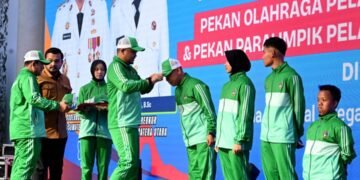 Lepas Kontingen Popnas dan Peparpenas, Bobby Minta Raih Prestasi Terbaik