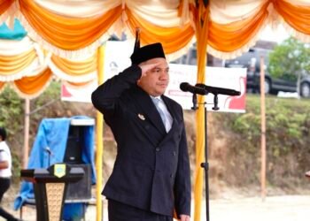 Bupati Pakpak Bharat Pimpin Upacara Peringatan Hari Kesaktian Pancasila