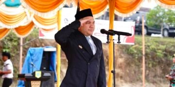 Bupati Pakpak Bharat Pimpin Upacara Peringatan Hari Kesaktian Pancasila