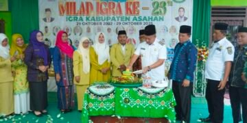 Wakil Bupati Asahan Hadiri Milad IGRA ke-23 Tahun