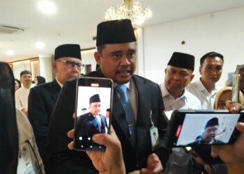 Lantik 177 Pejabat, Gubernur Sumut: Jangan Tergoda Melakukan Hal yang Tidak Benar