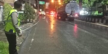 Ibu Luka, Anak Tewas Dilindas Kontainer Saat Menyeberang di Lubuk Pakam