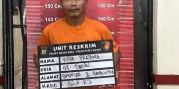 Polsek Medan Baru Tangkap Residivis Curanmor Spesialis Kampus USU