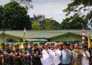 Rutan Kabanjahe Hadiri Sertijab Komandan Batalyon Infanteri 125 Si’Mbisa