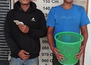 Polsek Besitang Amankan Dua Pria Pelaku Pungli di Jalinsum Langkat
