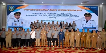 Forum Wartawan Pemprov Dikukuhkan, Gubernur Bobby Nasution Ajak Wartawan Terus Berkolaborasi Wujudkan Indonesia Emas