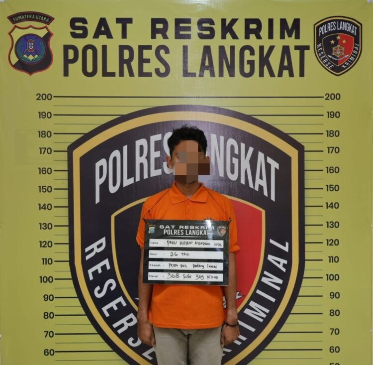 Sat Reskrim Polres Langkat Berhasil Ungkap Kasus Pemerasan dan Pengancaman