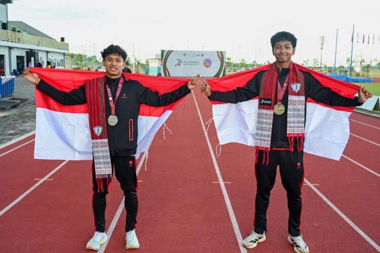 Kejuaraan Atletik U18 & U20 Asia Tenggara di Sumut, Indonesia Tempati Posisi Kedua