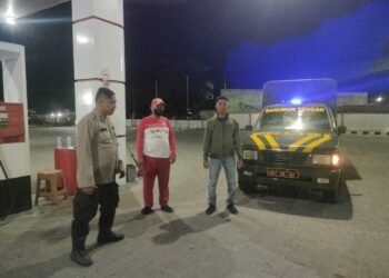 Polsek Barumun Tengah Giat Patroli Blue Light Dan Patroli Dialogis, Libatkan Warga Jaga Kamtibmas