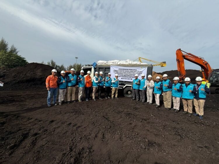 PLN IP Pangkalan Susu Bersaman Bank Indonesia Bersinergi, Limbah Racik Uang Kertas Disulap Jadi Energi Hijau