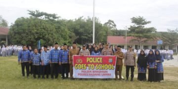 Jaga Generasi Bangsa, Polsek Barumun Laksanakan Goes To School di SMAN 1 Ulu Barumun