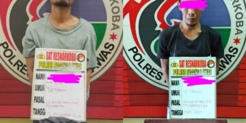 Satresnarkoba Polres Palas Kembali Bekuk Terduga Bandar, Pengedar dan Satu Pengguna Sabu