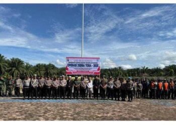 Polres Palas Gelar Apel Pasukan Operasi Zebra Toba 2025