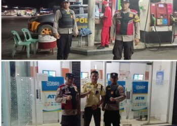 Patroli Blue Light, Upaya Polsek Barumun Wujudkan Malam Aman