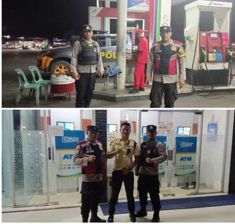 Patroli Blue Light, Upaya Polsek Barumun Wujudkan Malam Aman