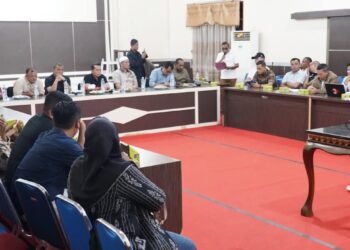 Rapat Rencana Pemindahan Pedagang Dan Pasar Sibuhuan