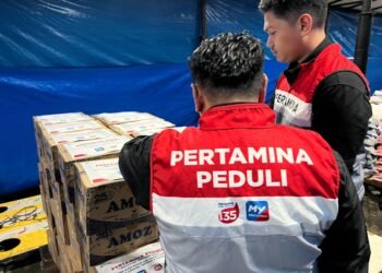 Pertamina Patra Niaga Sumbagut Salurkan Bantuan Awal untuk Warga Terdampak Banjir,Longsor di Sibolga dan Tapanuli