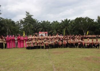 Polri Dukung Pembinaan Karakter Generasi Muda, Wakapolres Palas Hadiri Pembukaan Perkemahan Saka Bhayangkara