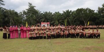 Polri Dukung Pembinaan Karakter Generasi Muda, Wakapolres Palas Hadiri Pembukaan Perkemahan Saka Bhayangkara