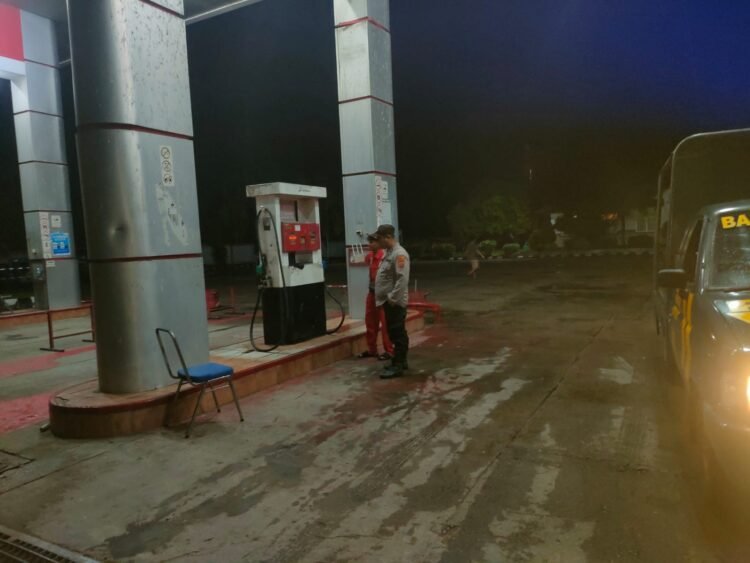 Polsek Barumun Tengah Tingkatkan Patroli Blue Light pada Titik Rawan Kriminalitas