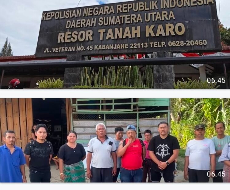 Polres Karo Amankan Tersangka Narkoba di Desa Martelu