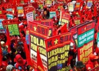 Ribuan Buruh Demo DPR Hari Ini: 1.464 Personel Gabungan Disiagakan 