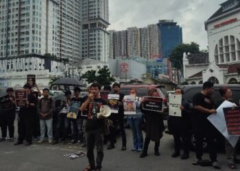 Aksi Kamisan, KKJ Sumut Serukan Dukungan untuk Tempo 