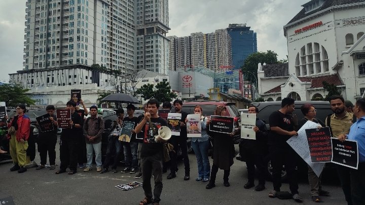 Aksi Kamisan, KKJ Sumut Serukan Dukungan untuk Tempo