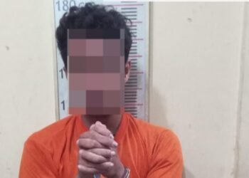 Edarkan Daun Ganja ke Langkat, Warga Binjai di Angkut ke Polres Langkat 